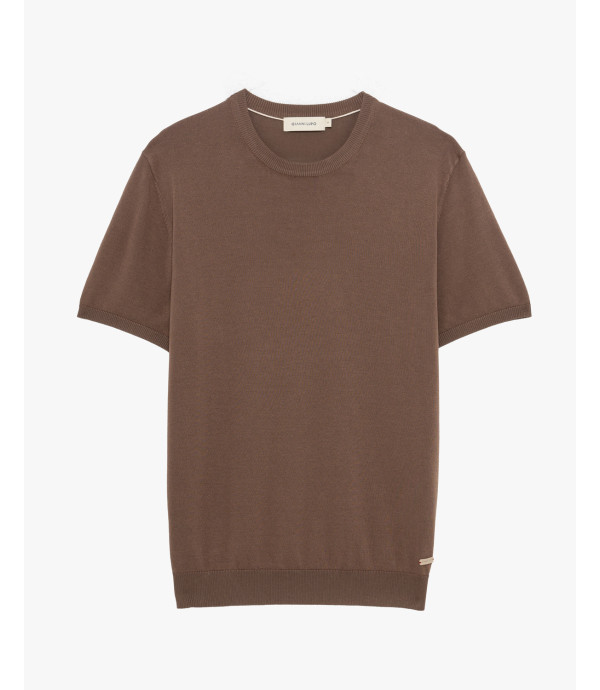 T-shirt in maglia muscle fit