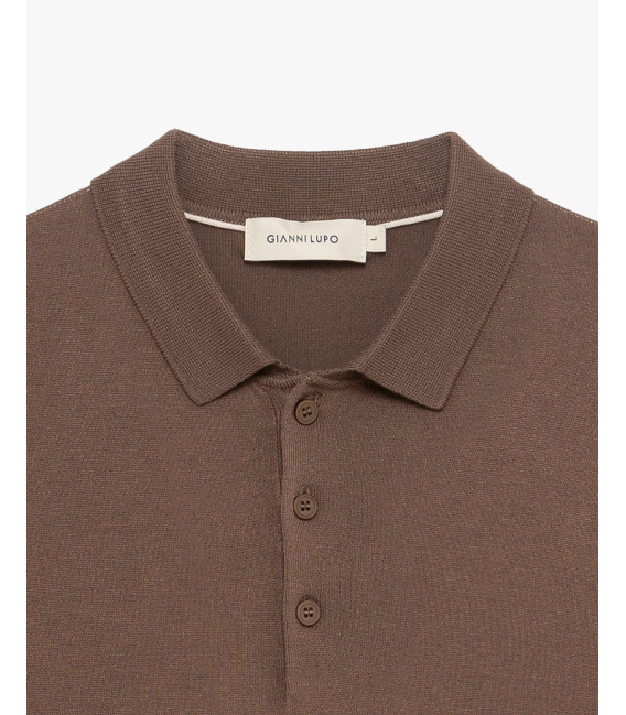 Polo in maglia muscle fit