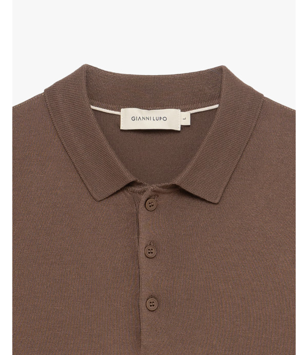 Polo in maglia muscle fit