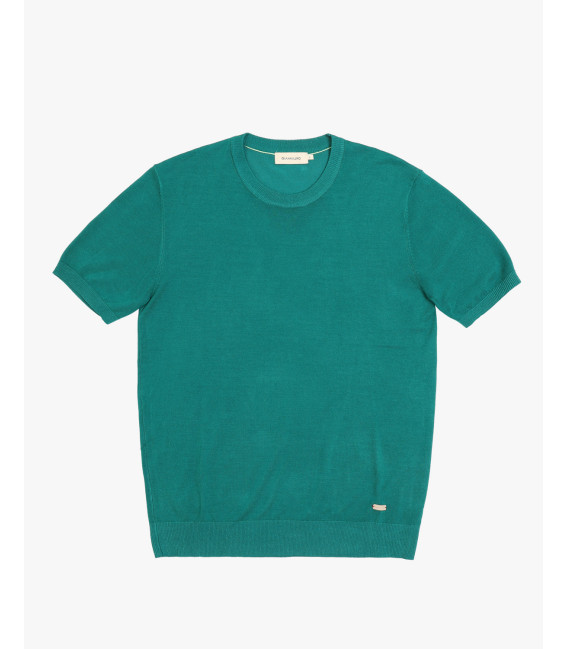 T-shirt in maglia muscle fit