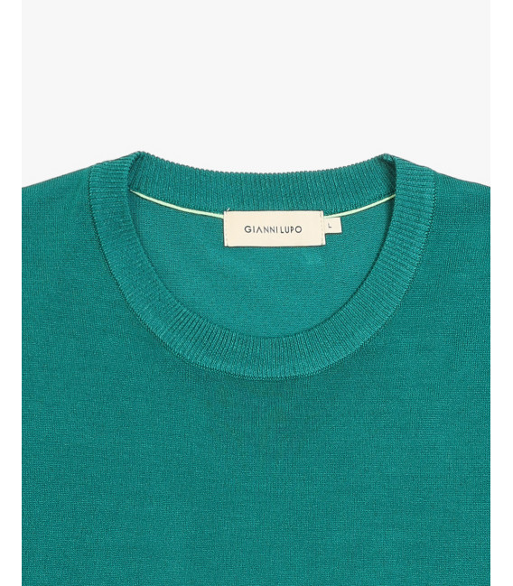 T-shirt in maglia muscle fit