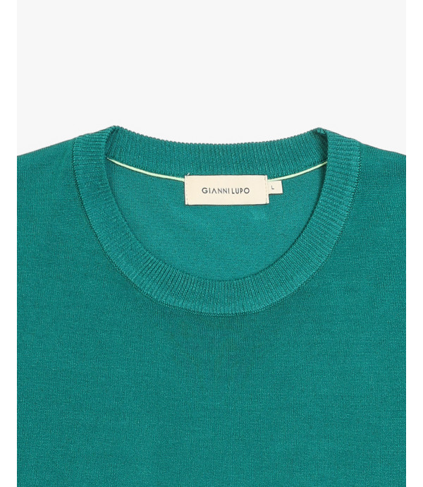 T-shirt in maglia muscle fit