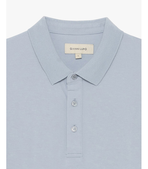 Polo in piquet con logo