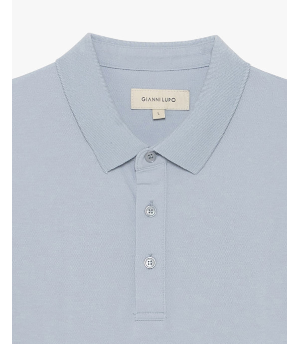 Polo in piquet con logo