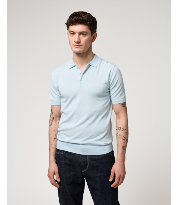 Polo in maglia muscle fit
