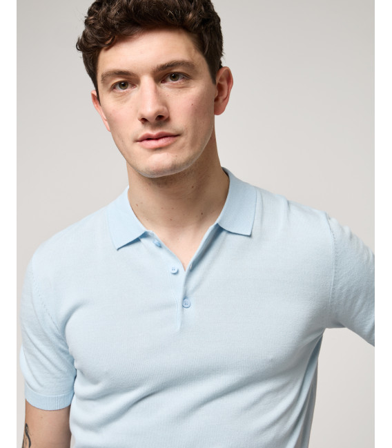 Polo in maglia muscle fit