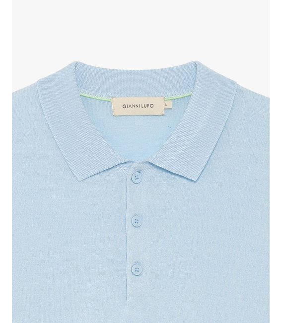 Polo in maglia muscle fit