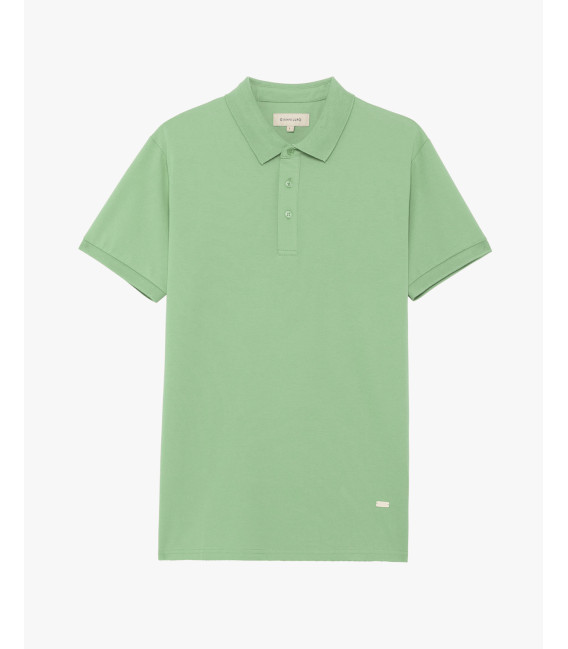Polo in piquet con logo