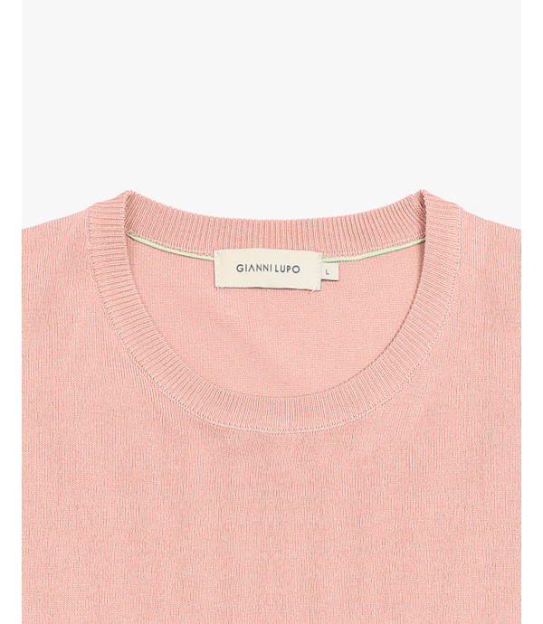 T-shirt in maglia muscle fit