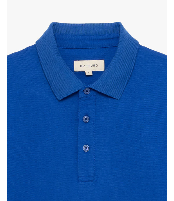 Polo in piquet con logo
