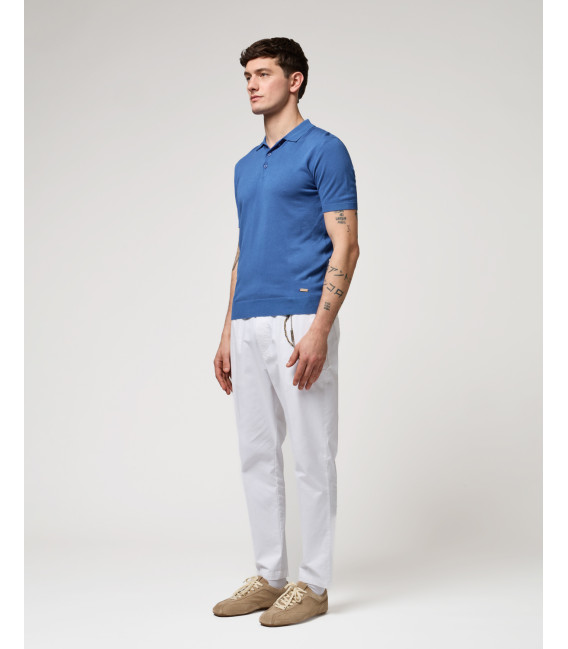 Polo in maglia muscle fit