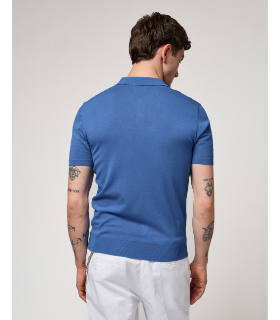 Polo in maglia muscle fit