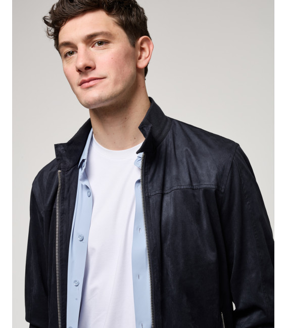 Bomber effetto camoscio