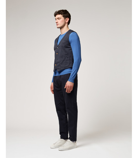 Pantaloni LEONARD con coulisse in cotone