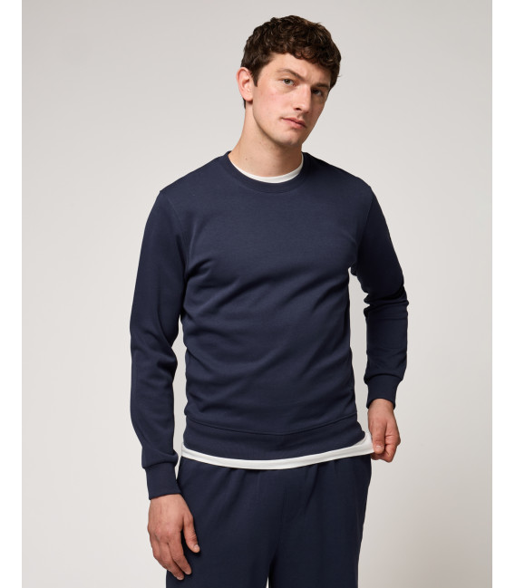 Felpa girocollo basica