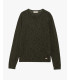 Maglione girocollo texturizzato