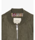 Giubbotto bomber effetto camoscio