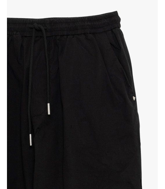 Pantaloni con coulisse carrot fit