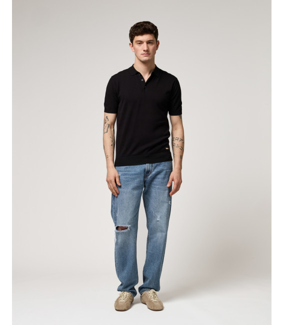 Polo in maglia muscle fit