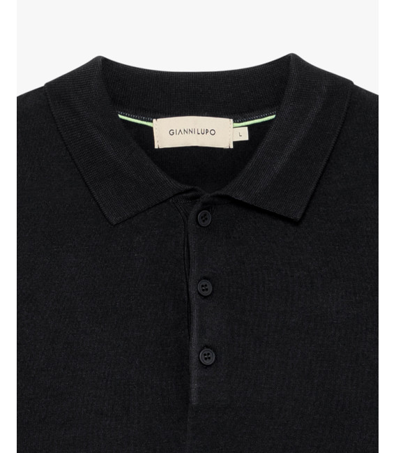 Polo in maglia muscle fit