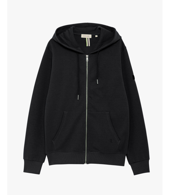 Felpa con zip e cappuccio