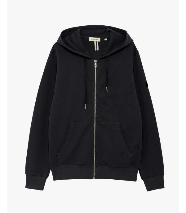 Felpa con zip e cappuccio