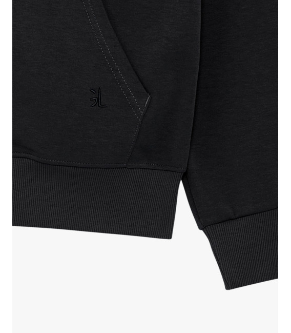 Felpa con zip e cappuccio