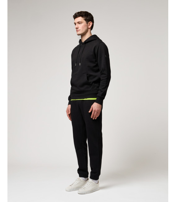 Joggers con logo ricamato