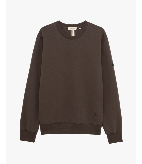 Felpa girocollo basica