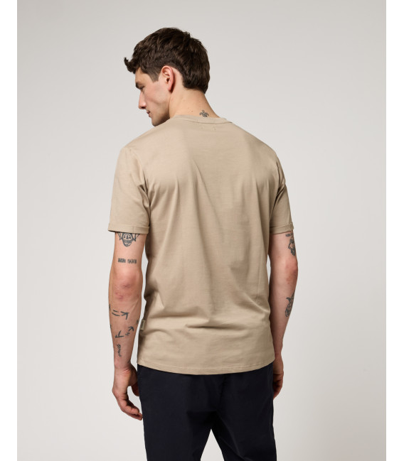 T-shirt con taschino in cotone extra fine