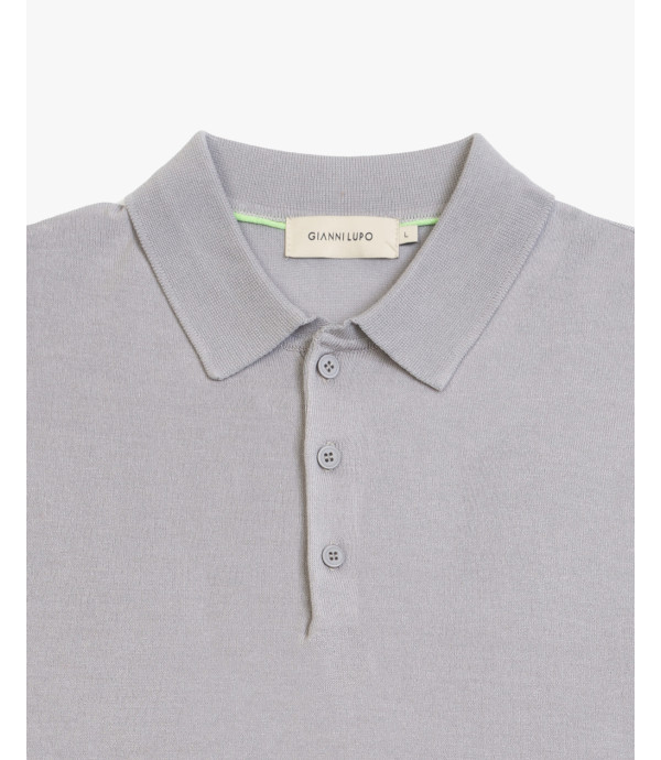 Polo in maglia muscle fit