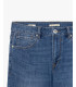 Jeans MIKE95 carrot fit con graffi medium wash
