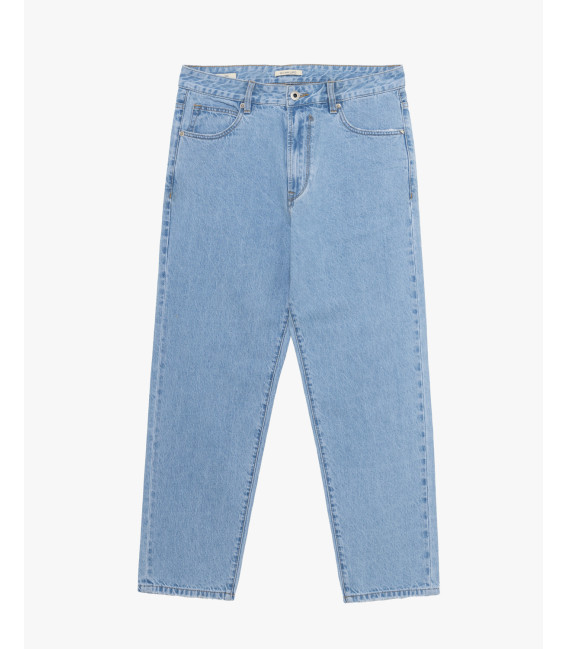 Jeans DAD relaxed fit light wash con graffi