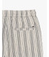 Relaxed-fit linen-blend striped trousers