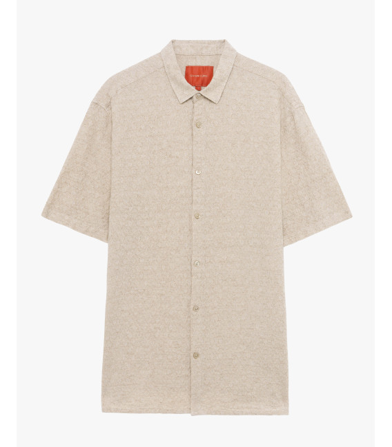 Short-sleeve shirt with all-over print