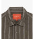 Camicia a righe in lino
