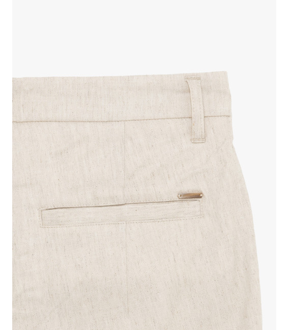 Bermuda in misto lino