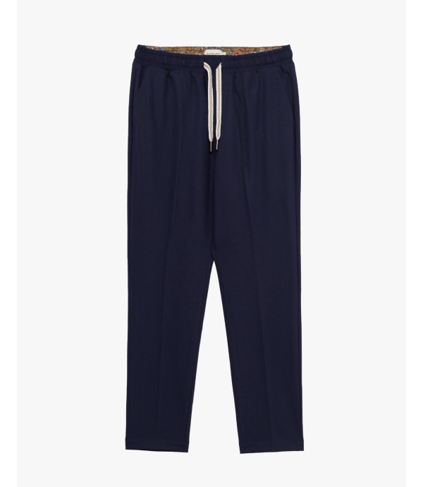 Comfort fit drawstring trousers
