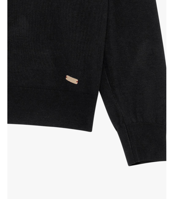 Polo a maniche lunghe relaxed fit