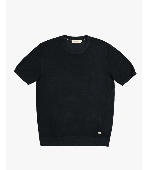 Muscle fit knitted t-shirt