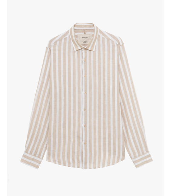 Striped linen shirt