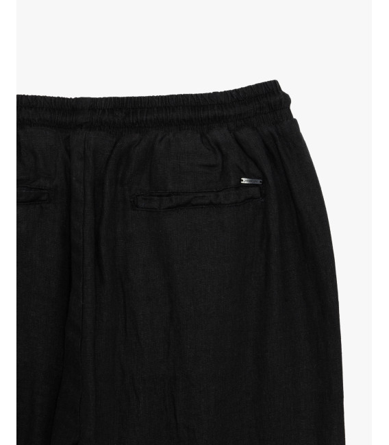 Linen drawstring trousers
