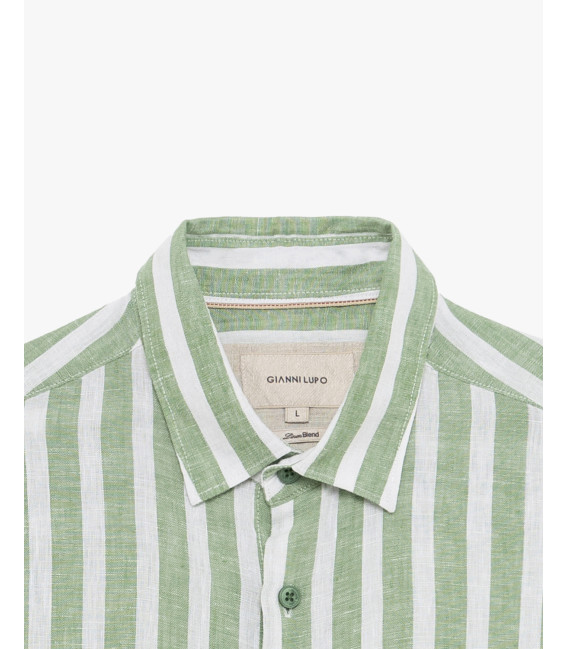 Striped linen shirt