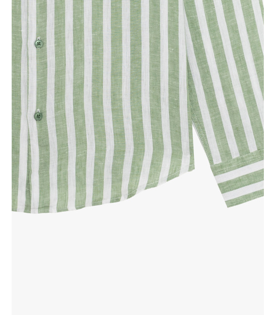 Striped linen shirt
