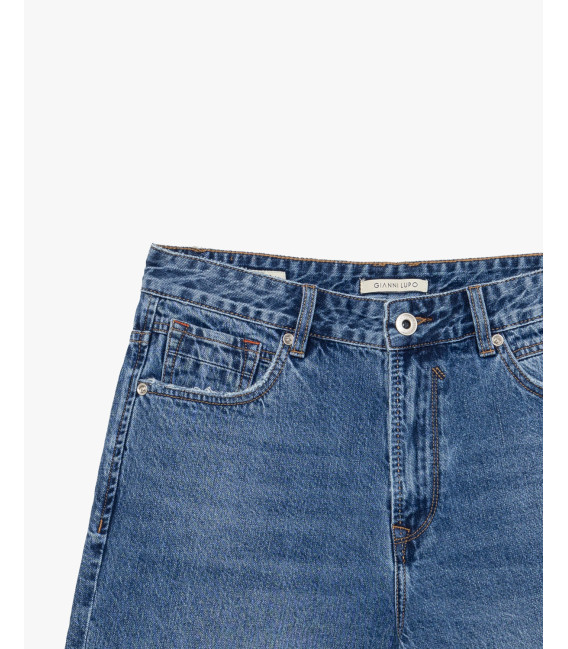 THOMAS oversize fit jeans shorts