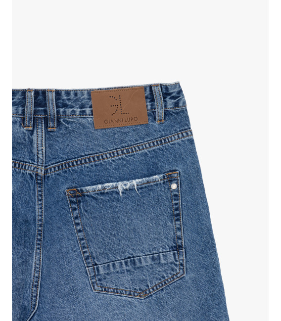 THOMAS oversize fit jeans shorts