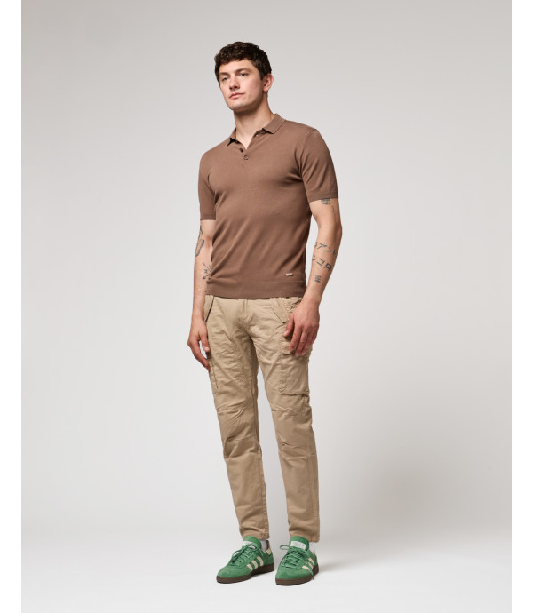 Polo in maglia muscle fit