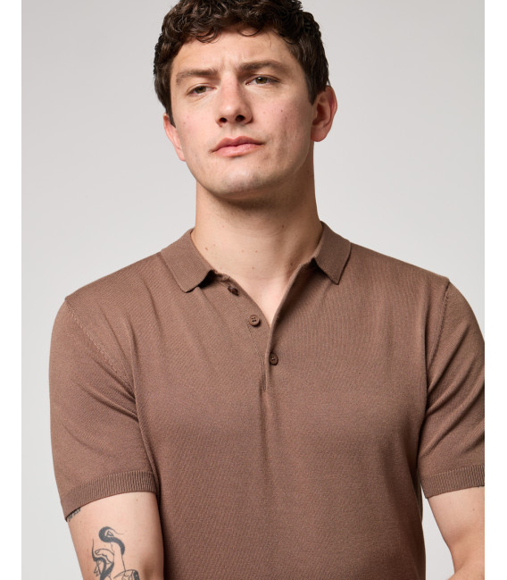 Polo in maglia muscle fit
