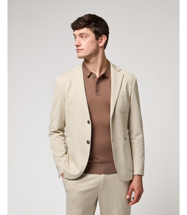 Giacca destrutturata slim fit