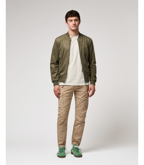 Slim fit cargo trousers